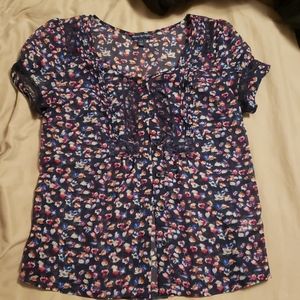 Sheer American eagle blouse